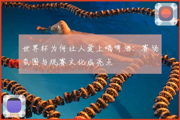 世界杯为何让人爱上喝啤酒：赛场氛围与观赛文化成亮点